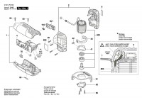 Bosch 3 601 JF2 0C0 GWS 10,8V-76 V-EC Cordless Angle Grinder Spare Parts